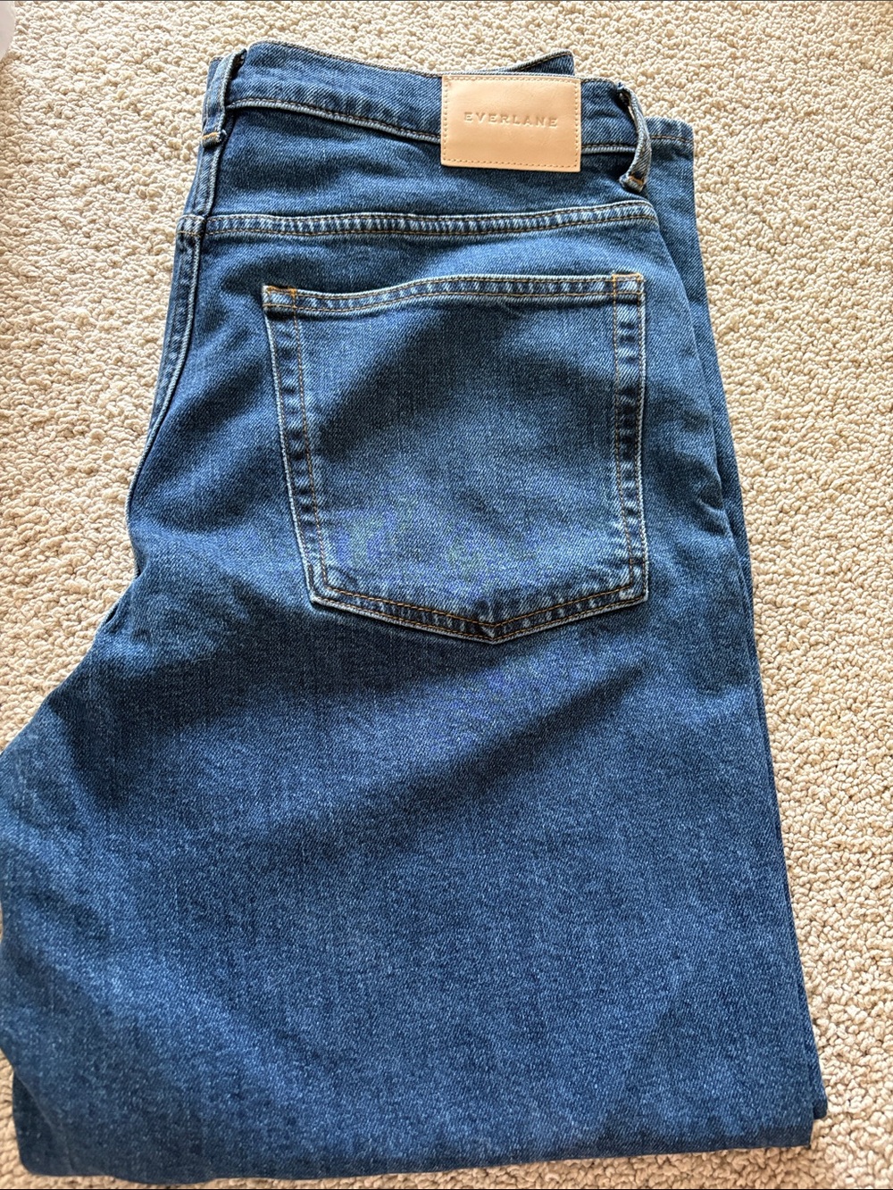 Everlane way High woman’s Dark Blue Relaxed Jeans